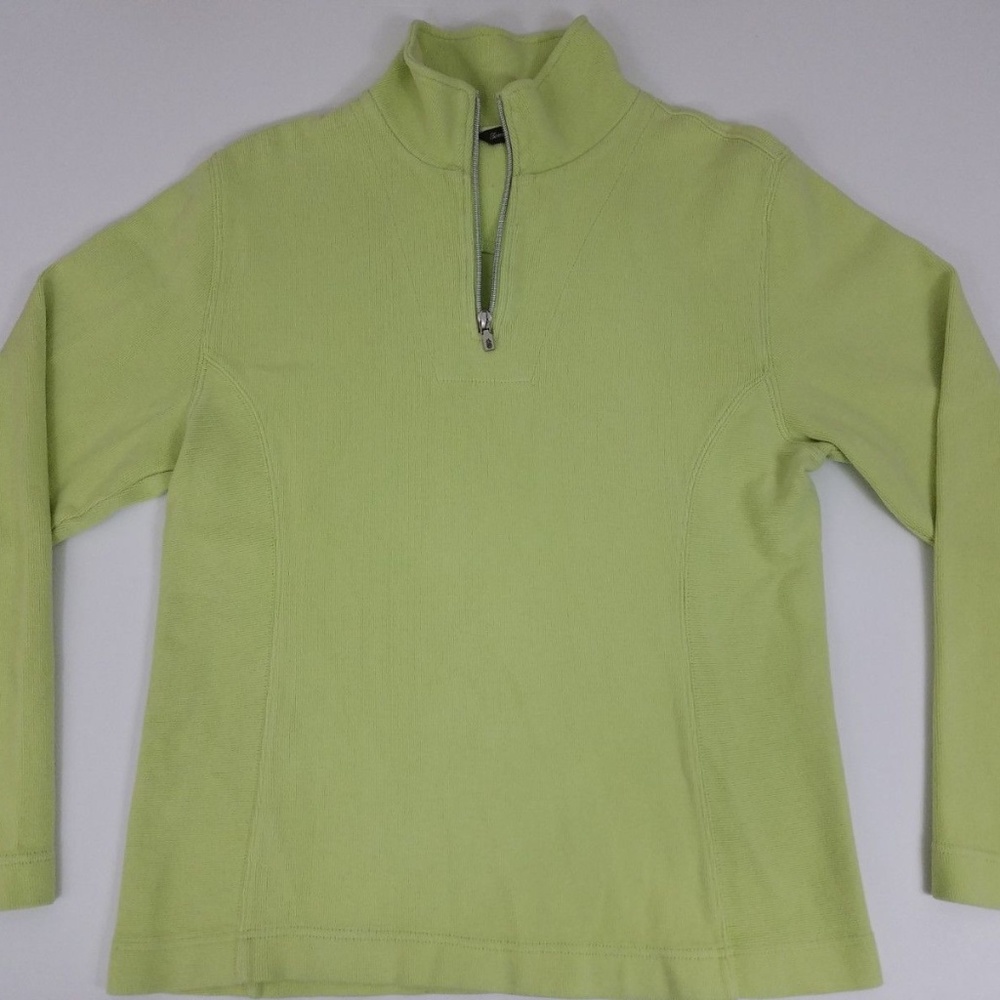 Tommy Bahama Women's M/M Pullover Sweater 1/4 Zip